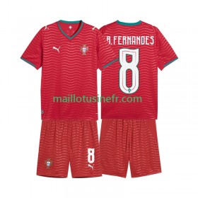 Maillot de Foot Portugal Bruno Fernandes 8 World Cup Domicile 2026 - Enfant